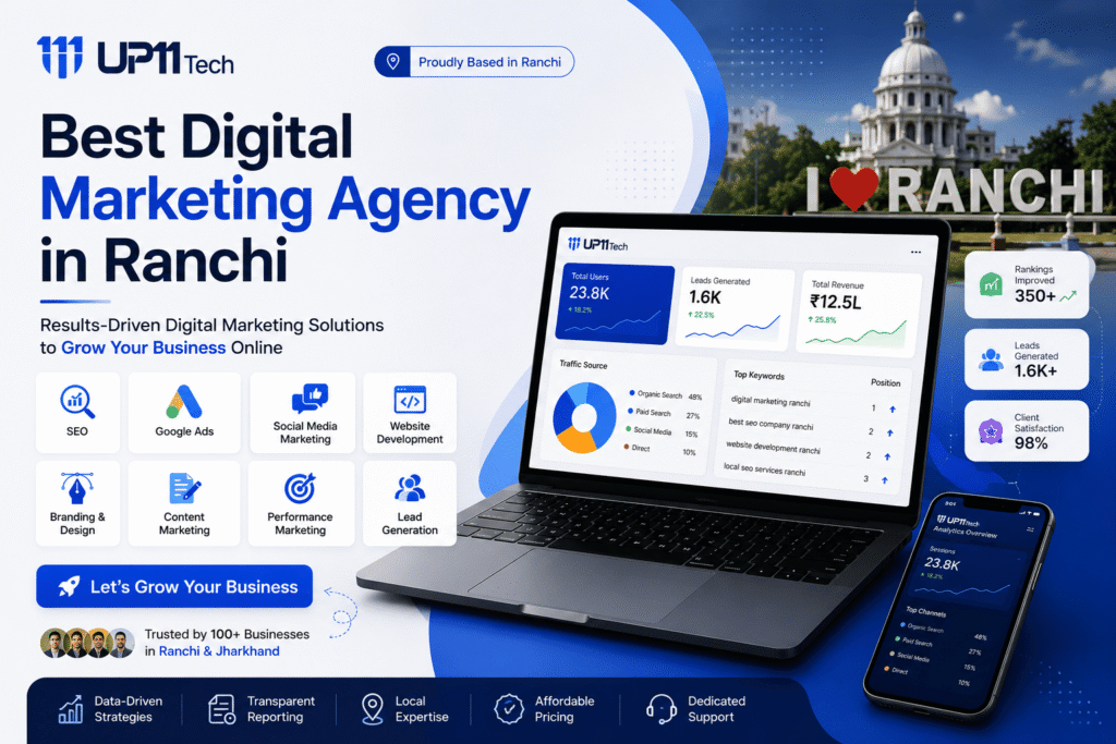 Best Digital Marketing Agency in Ranchi